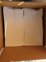 Serviettes en papier blanches jetables en vrac, 1 pli, 33x33cm, pour mariages, fêtes, salles de bain et usage quotidien