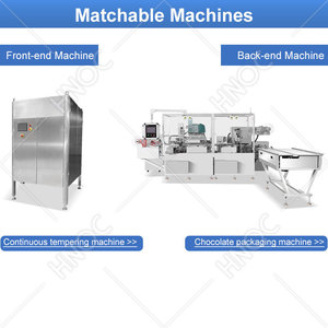 Machine de production entièrement automatique de chocolat HNOC, ligne de moulage de chocolat truffé, fabricants - Product Image 5
