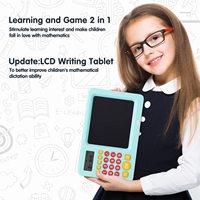 Jeux mathématiques pour enfants de 5, 6, 7 et 8 ans, tablette d'écriture LCD pour enfants, jeux éducatifs d'apprentissage des mathématiques, cadeaux d'anniversaire pour garçons et filles