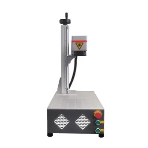 2024 Agent Price Raycus Laser 20W 30W 50W mask portable mini fiber laser marking machine of lansen