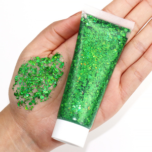 <span class=keywords><strong>Glitter</strong></span> Corporal Holográfico Chunky GP com 2 Gel Fixador de Longa Duração para Rosto, Corpo, Cabelo e Unhas - Product Image 3