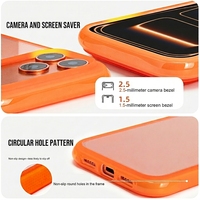 Coque robuste pour iPhone 17 Pro Max, étanche, avec airbag intégré, protection TPU+PC, compatible avec les modèles 15, 16, 18 Pro Max, style tendance