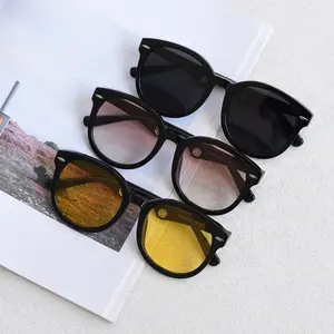 성격 Vintages 음영 안경 사용자 정의 TR90 전체 프레임 선글라스 편광 렌즈 선글라스 남성과 여성