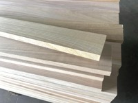 Planches de bois de paulownia massif, qualité mobilier, écologiques, légères, design moderne, Shandong