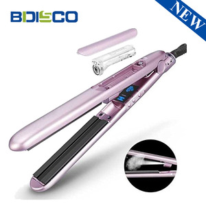 Bdisco Ultrasonic Steam Hair Straightener Ceramic Plate Ionic Multi Styler - Product Image 1