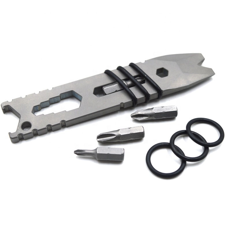 Outdoor Gear Portable Pocket Multi Tool Titanium EDC Opener Screwdriver