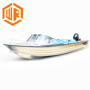 Nueva Mini Lancha Rápida Familiar de Aluminio Tipo Jon Boat con Proa Abierta, Eléctrica o a Gas, Embarcación de Desembarco Soldada para Pesca - Product Image 5