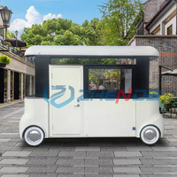 2026 Hot Sale Electric Food Truck, Customized Mobile Kitchen Trailer, Fully Equipped Ice Cream Coffee Food Cart for Street