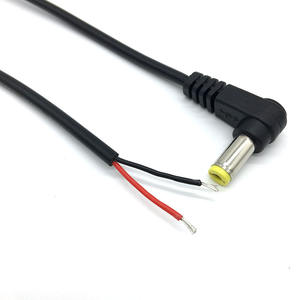 Câble d'alimentation coudé DC5521 de haute qualité en cuivre pur mâle à la conception ouverte directement de l'usine pour une utilisation sur moniteur - Product Image 6