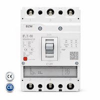   Disjoncteur modulaire thermo-magnétique BZM2 125A 3P 4P pour distribution, Icu 25/36/50kA, IEC60947-2, CE, Stock usine