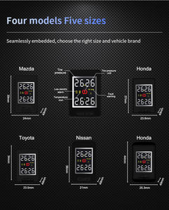 Système de surveillance de la pression des pneus en vente chaude, capteurs intégrés avec une autonomie de batterie de 5 à 6 ans, certifié CE pour Toyota pour voitures - Product Image 6