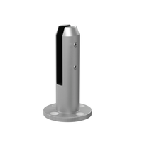 Pieu de sol conique moderne en acier inoxydable, résistant à la rouille, double taille, 8-12 mm, avec deux boulons de verrouillage hexagonaux, pour balcon d'appartement sans cadre
