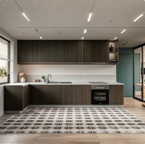 Gabinete de Cocina de Madera de Arce y Cerezo Sólido, Diseño Modular Personalizado en 3D, Alta Tecnología - Product Image 5