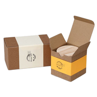 Boîte de pot d'expédition en Kraft ondulé uni écologique avec Logo imprimé personnalisé