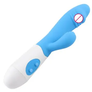 Silicone Lesbienne Batterie Poussée Télescopique Sucer Rotation Gode Sex Toy Clitoris G Spot Lapin Vibrateur Pour Les Femmes