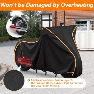 Telo Coprimoto JKCOVER 420D in Cotone, Impermeabile, Antivento, Protezione UV, Resistente, per Indian Scout 101 Rogue <span class=keywords><strong>Sixty</strong></span> - Product Image 5