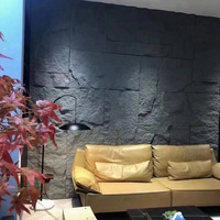 Panneau mural extérieur moderne en pierre artificielle PU imperméable