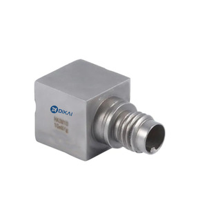 Dikai เซ็นเซอร์ความเร่ง piezoelectric 100MV ตัวเชื่อมต่อด้าน DK-37A23F100/G แบบสามแกน5% ตอบสนองความถี่10-1000Hz - Product Image 1