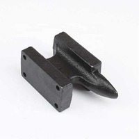 3.2LB 1.2LB Bijoux Formant Outil En Métal Diy Main Tap Fer Pad Forgé Noir Enclume En Acier Corne Banc Enclume