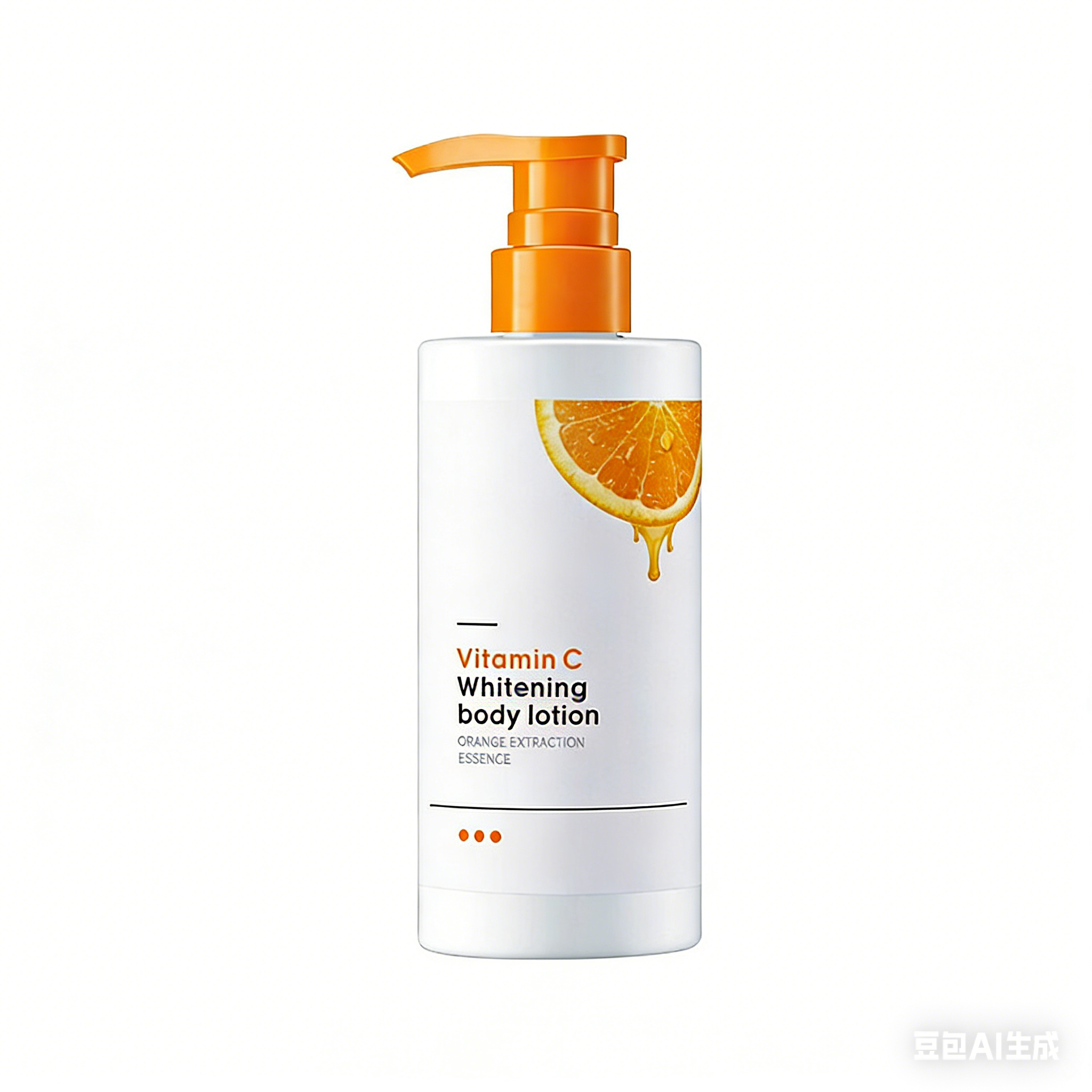 Organic Vitamin C Body Lotion Skin Cream Moisturizer Whitening Nourishing Benefits Orange Fragrance 250g for Women Adults All