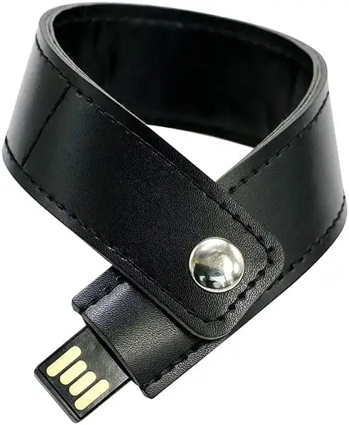 Gitra Special PU Leather Wristband 1GB Leather Bracelet Customized USB Flash Drive 2GB 4GB 8GB 16GB 32GB Stamped Logo