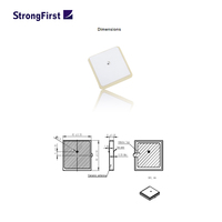 Antenne de lecteur RFID UHF intégrée StrongFirst Patch pour GPS et appareils portables, modèle SDAE915R4060