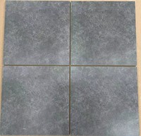 Carreaux de sol en céramique modernes 300x300mm gris-blanc imitation brique murale texture auto-adhésive antidérapante imperméable pour villa