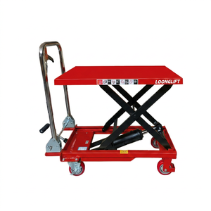 Carretilla Elevadora Hidráulica Móvil Mini de 1 kg, Plataforma Manual de 1 m de Altura para Talleres de Reparación de Maquinaria - Product Image 1