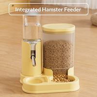 Fontaine à eau automatique pour hamster, deux-en-un, avec circulation automatique, pour animaux de compagnie, modèle Gold Bear
