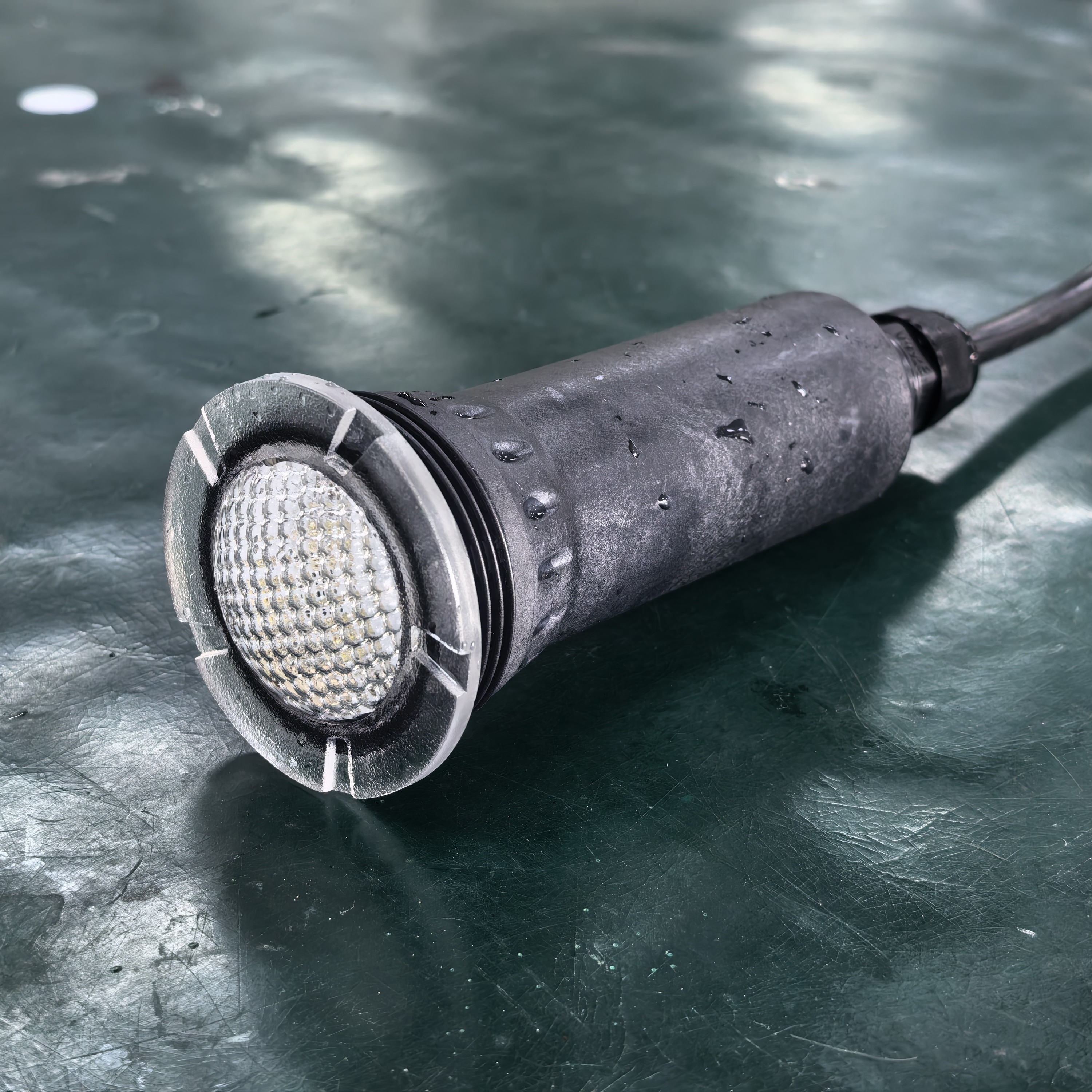 Factory OEM 1.5 Inch 18W 12W LED Swimming Pool Light IP68 AC/DC 12V Compatible with GloBrite MicroBrite Color Changing RGBW