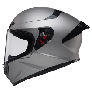 Đầy đủ mặt xe máy Mũ bảo hiểm ABS với Visor với Dot casco cổ điển xe máy Mũ bảo hiểm