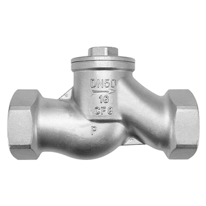 Kawamoto 304 paslanmaz çelik dişli kaldırma çek valf tel toka ile tek yönlü vana H11W-16P - Product Image 6