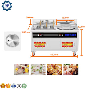 Olla para Pasta de Doble Tanque, Hervidor de Fideos de Acero Inoxidable, Máquina para Cocinar Pasta para Restaurantes y Servicios de Catering - Product Image 1