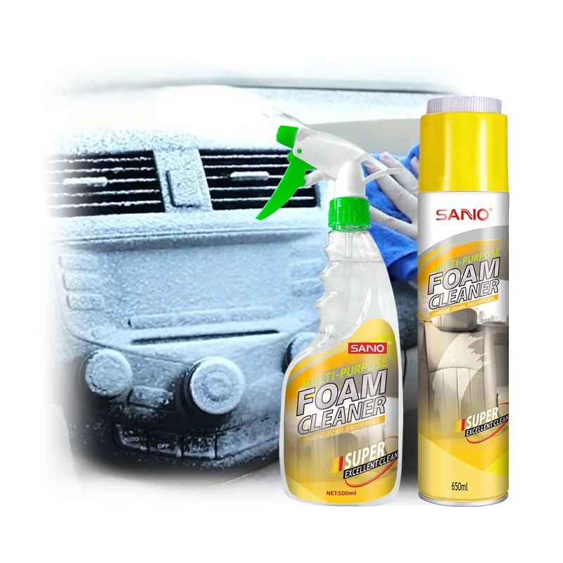 Pulizia per la cura dell'auto produttore di dettagli per auto OEM detergente multiuso in schiuma per la cura dell'auto ecologico personalizzato da 22 once