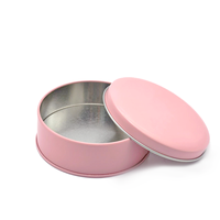 Boîte en fer blanc personnalisée de qualité alimentaire, gaufrée, écologique et réutilisable, pour biscuits, gâteaux, pizzas et chocolats