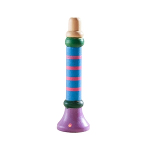 Sifflet en bois pour enfants, jouet coloré peint, sifflet en bois, instrument de musique éducatif précoce pour les tout-petits, garçons et filles - Product Image 1