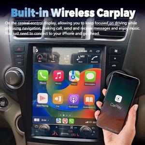 Reproductor de Video para Auto Android 13 de 12 Pulgadas, Radio Estéreo con Pantalla Tesla, GPS Multimedia, Carplay, Unidad Principal para Toyota Highlander 2007-2013 - Product Image 6