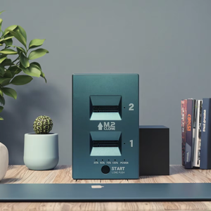 Base de Conexión AOTECH M.2 NVMe SSD para Clonación Offline de HDD, Duplicador Dual M.2 de Aluminio de 10 Gbps, USB 3.2 Gen2 Compatible con UASP - Product Image 3