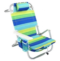 Vente en gros Offres Spéciales chaise de plage pliante en métal pour l'extérieur chaise longue de plage pliante