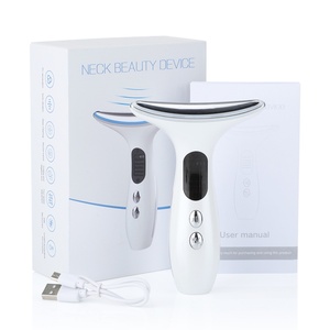 Appareil de beauté pour le cou et le visage, traitement de lifting, raffermissement de la peau, vibration, masseur pour le cou et le visage, appareil de beauté - Product Image 2
