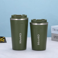 Mug à café isotherme classique avec affichage de la température intelligent, en acier inoxydable, couvercle LED, thermos à double paroi, sans BPA, anti-fuite, pour voiture