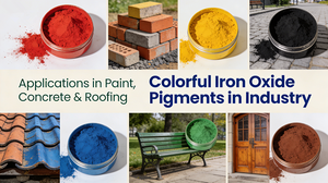 Sanayi sınıfında kullanılan renk pigmenti demir oksit kırmızı siyah sarı yeşil kahverengi inorganik pigmentler - Product Image 3