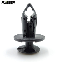 Clips de fixation de Type poussoir pour pare-chocs de voiture, Rivets en plastique, attaches en plastique pour automobile