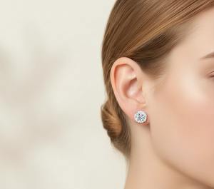 <span class=keywords><strong>Orecchini</strong></span> <span class=keywords><strong>in</strong></span> <span class=keywords><strong>oro</strong></span> di Design classico di lusso - Product Image 3