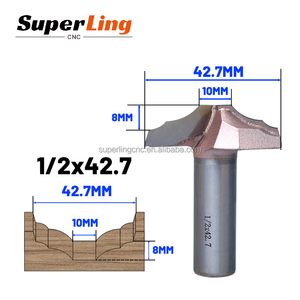 Nhà Máy bán hàng trực tiếp rắn Carbide gỗ đúc cắt khắc cửa tủ bits cho MDF và gỗ cứng - Product Image 6