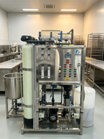 Système de filtration d'eau par osmose inverse compact 250L/H, machine RO commerciale