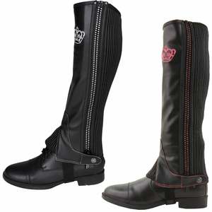 Licol cheval rouge Bling pour femme, Mini robe équitation Stable, broderie - Product Image 1