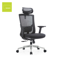 Chaise de bureau ergonomique moderne pivotante en maille confortable, fabrication chinoise, vente en gros personnalisée, prix abordable