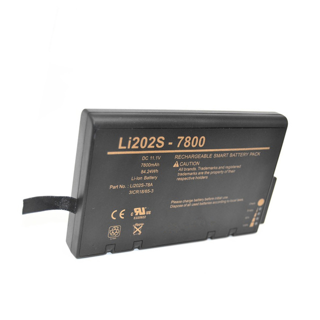 11.1V 7800mAh Replacement Rechargeable Lithium Ion Battery LI202SX LI202SX-6600 LI202SX-66C LI202SX-7200 LI202SX-7800