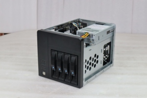 Usine faire NAS-04 châssis de serveur de stockage Mini-ITX châssis 4 baies Hot-Swap, boîtier de stockage attaché au réseau - Product Image 6